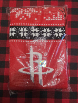 Scarf Houston Rockets Sport Official NBA Neck Warm Knit Winter Adult New Sealed