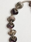 Rare vintage 82K Sweet elements chain bracelet + hand made European glass beads — photo 10