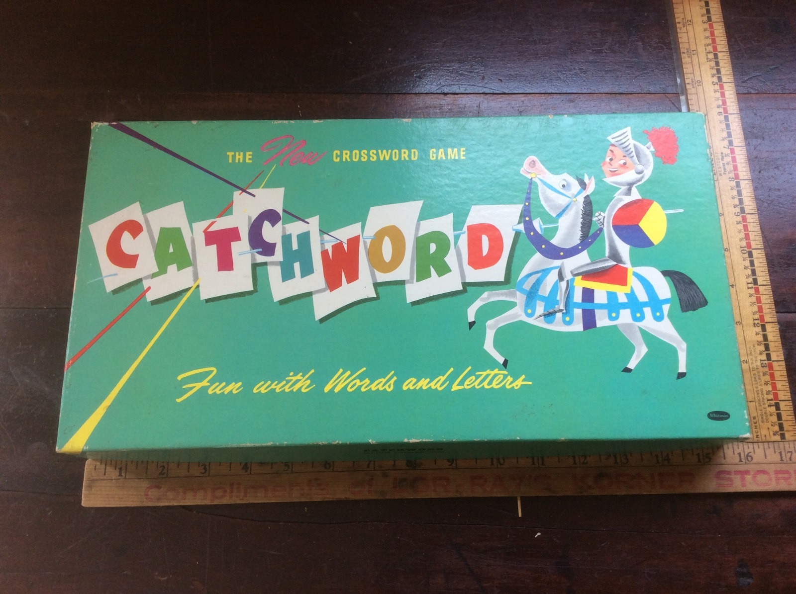 Vintage 1950's Catchword Game , The New Crossword Game | eBay