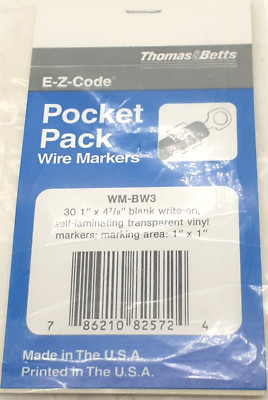 Thomas & Betts WM-BW3 Cable Name
