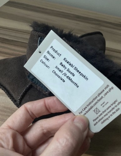 baby sheepskin booties - Picture 3 of 5