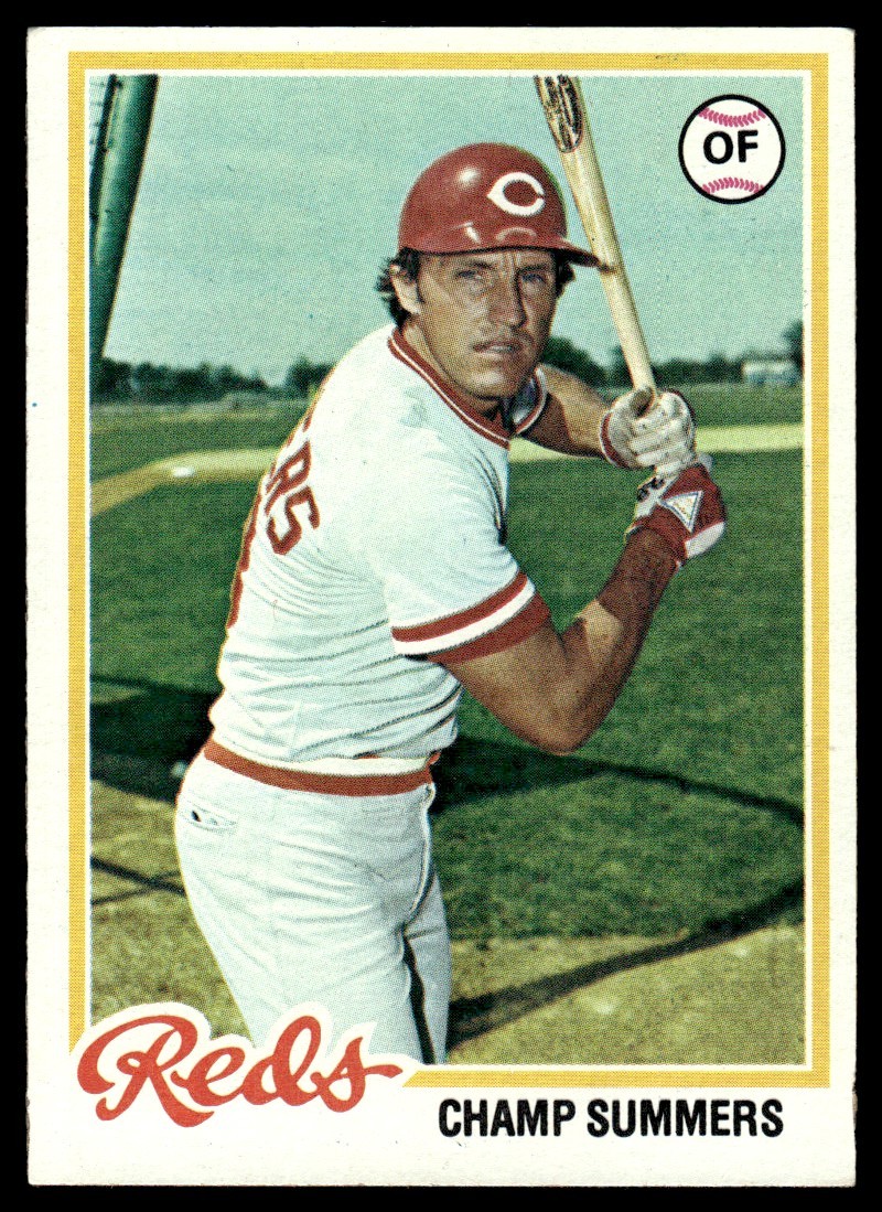 1978 Topps Champ Summers Cincinnati Reds #622