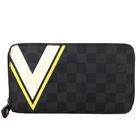 EGA Louis Vuitton Damier Cobalt Zippy Zip Around Organizer Long Wallet/8CE0347