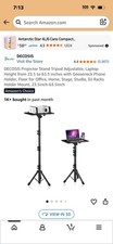 DECOSIS Projector Stand Tripod Adjustable, Laptop Height