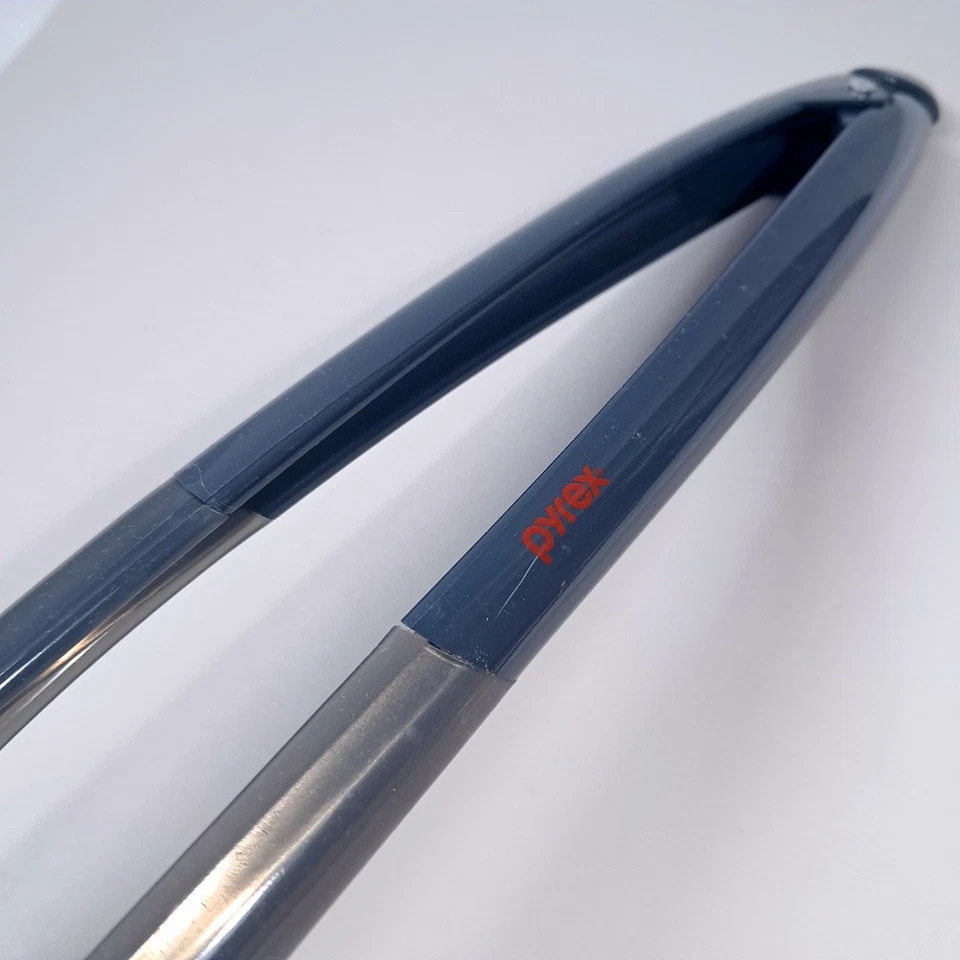 Pyrex heat resistant tongs silicone nylon black grey kitchen cooking tool server - Image 2 of 4