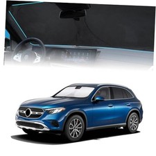 for GLC Windshield Sunshade Foldable Sun Shade Custom for 2016-2022 GLC SUV