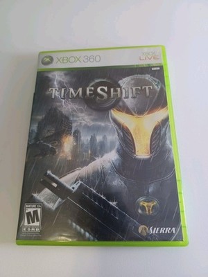 Timeshift Time Shift (Microsoft Xbox 360, 2007) No Manual Tested