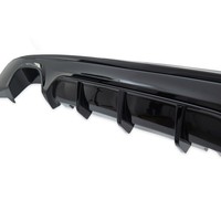 Heckansatz Diffusor Passend FüR BMW F22 Coupe F23 Cabrio M-Paket 2-Rohr