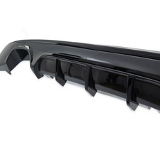 Heckansatz Diffusor Passend f�r BMW F22 Coupe F23 Cabrio M-Paket 2-Rohr