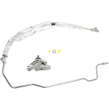 Power Steering Pump Kit For 2003-2007 Honda Accord 3.0L With Pressure Line Hose