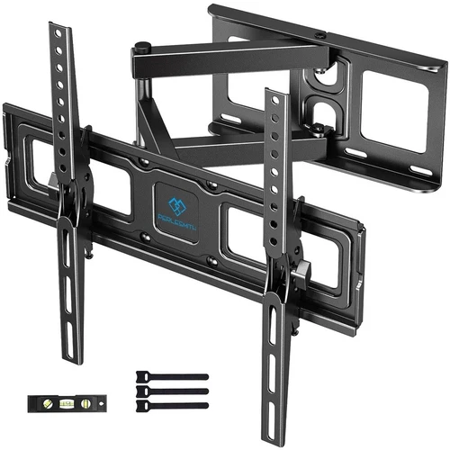 PERLESMITH TV Wall Bracket for 26-60 inch TVs, Swivel Tilt TV Bracket Up To 40kg