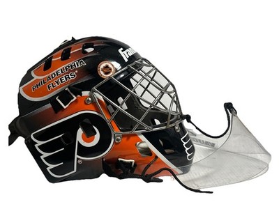 Franklin GFM 1000 SX Street Extreme Pro Hockey Goalie Mask - Philadelphia Flyers