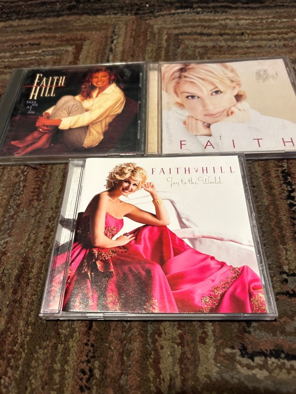 FAITH HILL 3 CDS COUNTRY/XMAS PRE-OWNED