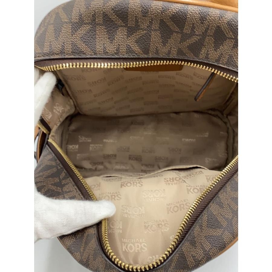 Michael Kors Backpack Allover Pattern Brown - image 6