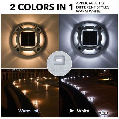 Super Bright Solar Deck Lights - Easy Installation