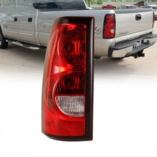 Tail Light For 2003-2006 Chevy Silverado 1500 2500 3500 Red w/Wiring Driver Side