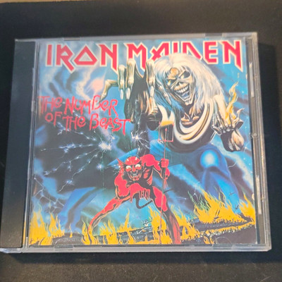 iron maiden-the number of the beast cd 1982 emi