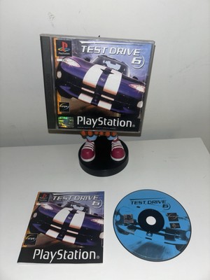 Test Drive 6 PS1 (KOMPLETT) Driving Racing Black Label Selten Sony PlayStation