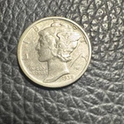 1938 S Mercury Dime 90% Silver Good condition