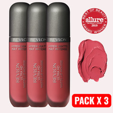 REVLON Ultra HD Lip Mousse Hyper Matte / PACK X3 - New