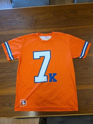 Denver Broncos 7k Race Tech Shirt Men's Large Orange 2018