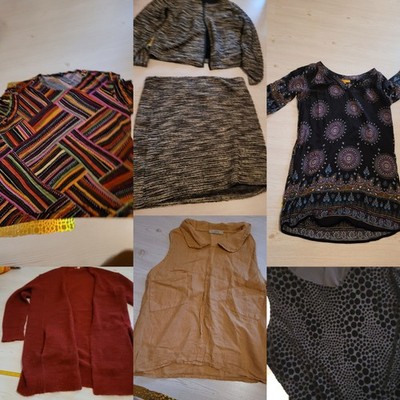  Modernes hochwertiges Marken Bekleidungspaket Damen 9Teile Gr.L Neuwertig