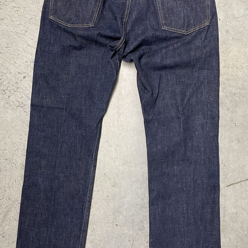Double RL Slim Fit Selvedge Denim Jeans Men's 36x32 (Mes 38x30) Button Fly Dark - Picture 17 of 24
