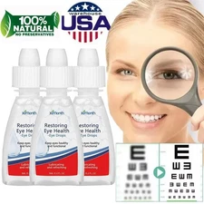 Presbyopia Vision Restore Eye Drops Relieve Fatigue Clean 