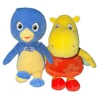 Backyardigans Tasha Ty Beanie Baby Plush 2006 & Pablo Plushie Vintage Toy 2 Lot