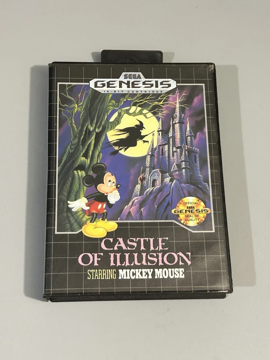 Jeu Sega Game Gear Castle Of Illusion Starring Mickey Mouse - Version NTSC Japon - Etat Correct