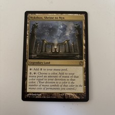 Nykthos, Shrine to Nyx - MTG Card Magic: The Gathering Theros