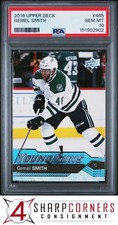2016 UPPER DECK #465 GEMEL SMITH RC YOUNG GUNS PSA 10