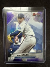2025 Topps Bowman's Best Roki Sasaki Rookie Serial #18 Dodgers /250