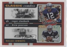 2022 Classics Classic Combos Red 19/50 Drew Pearson Roger Staubach HOF 00ma