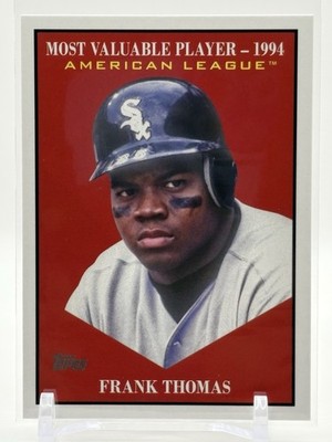 2025 Topps Update FRANK THOMAS Most Valuable Player insert 1994