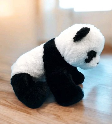 IKEA Panda Bär Kramig   30 cm Plüsch Stofftier Kuscheltier   Teddy