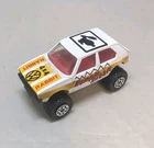 Matchbox Lesney Superfast No7 VW GOLF 4X4 " ROMPIN RABBIT " with side stripes