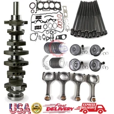 G4KJ Engine Rebuild Overhaul Kit-Crankshaft/Con Rods/Gasket For Hyundai Kia 2.4L