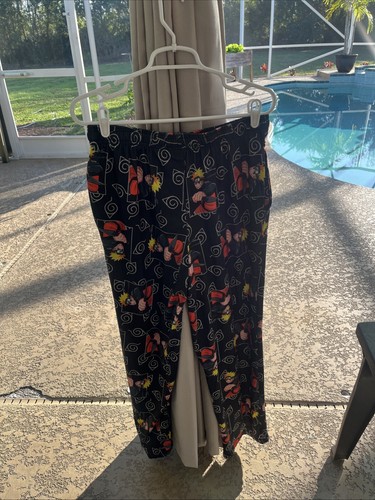 Naruto schwarz Pyjama Schlafhose Herren Medium Anime Shippuden Collection EUC - Bild 4 von 7