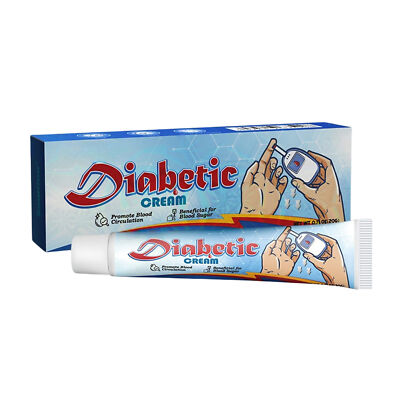 2-Pack Diabetic Foot Cream Skin Relief FOOT Cream Natural Soothing Cream 20g 