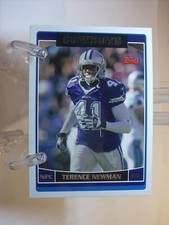2006 Topps Football Card  #277 Terence Newman   (89134)