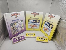 Teddy Ruxpin Lullabies cassette tape and Book x 2 Whooly What's It Book Cassette