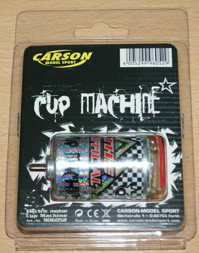 Carson 500906052/C906052 Cup Machine 23T Motor (for Tamiya), NIP - Picture 2 of 3