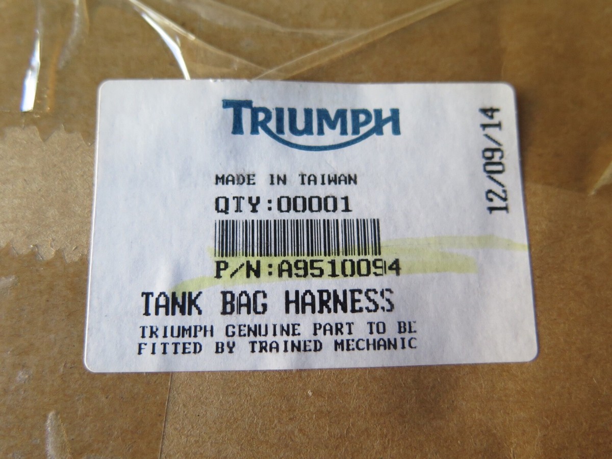 Triumph Tiger Explorer Gas Tank Harness A9510094 for Tank Bag
