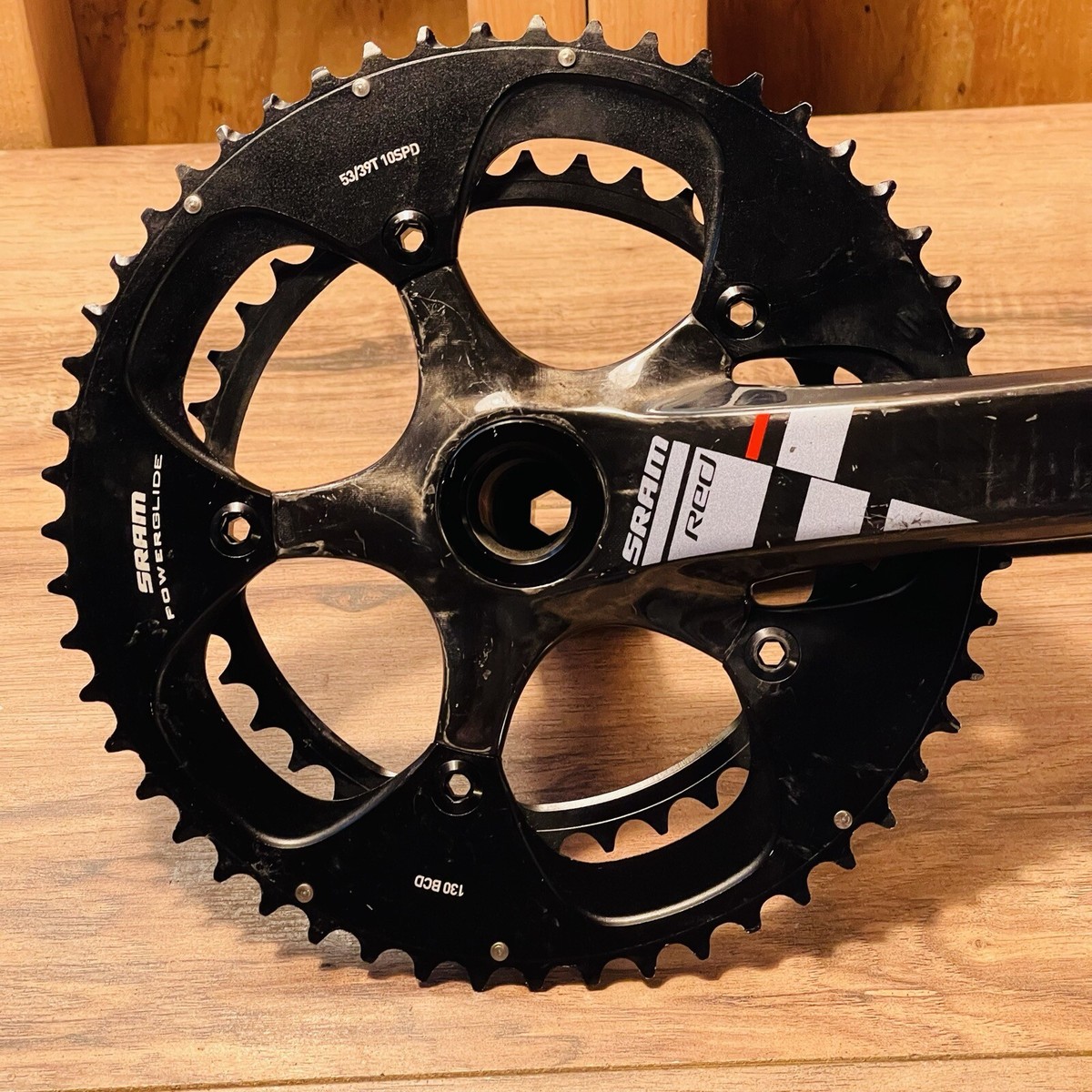SRAM RED クランクセット 10速,53/39T, BB30,