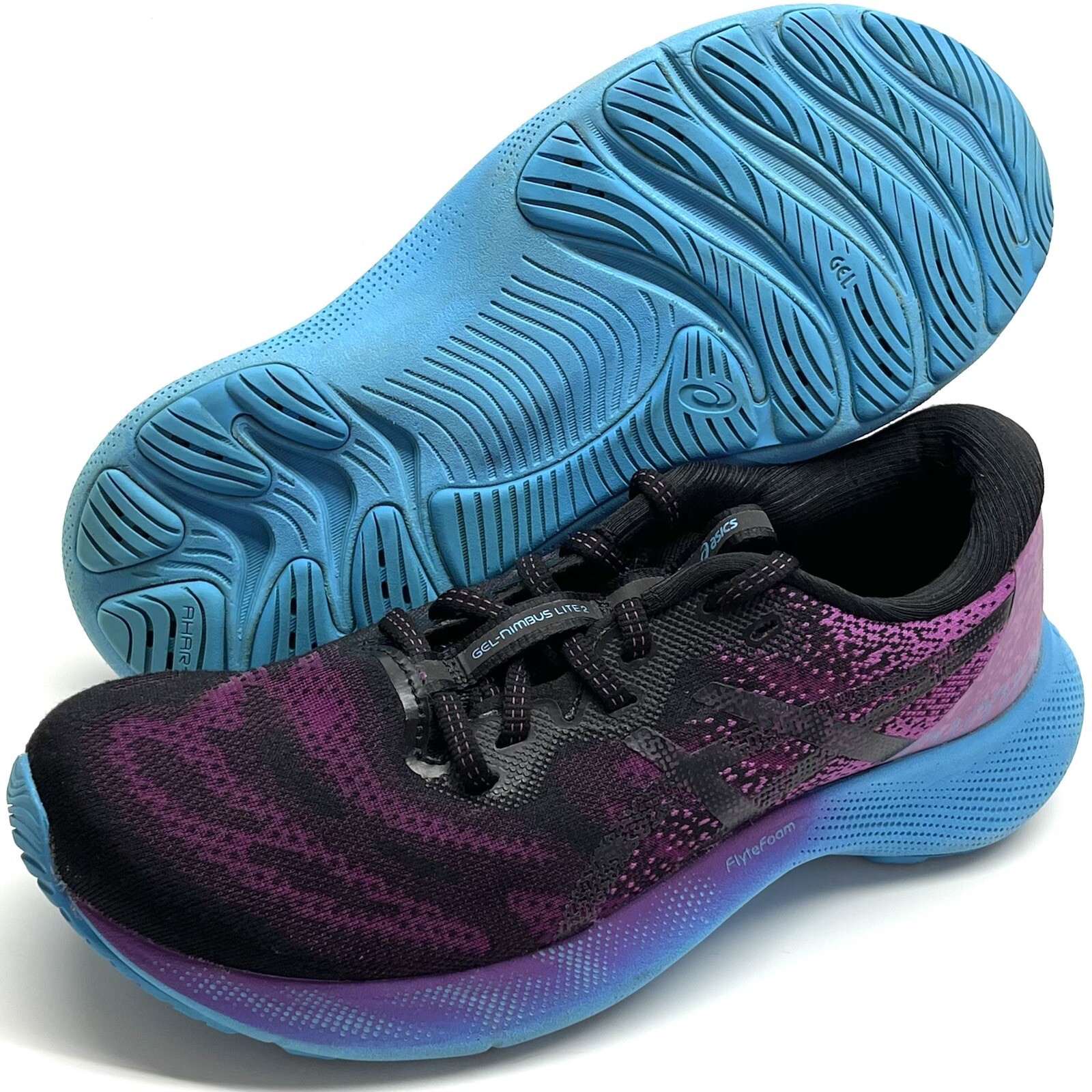 ASICS Gel Nimbus Lite Women's Purple Black Running Training