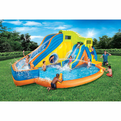 Banzai Sidewinder Sidewinder Slide Inflatable Pool Banzai