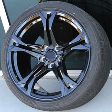 Set4 Black Wheeltire Package 20x1020x11 5x120 Chevy Camaro Ss Rs Ls Zl1 Z28