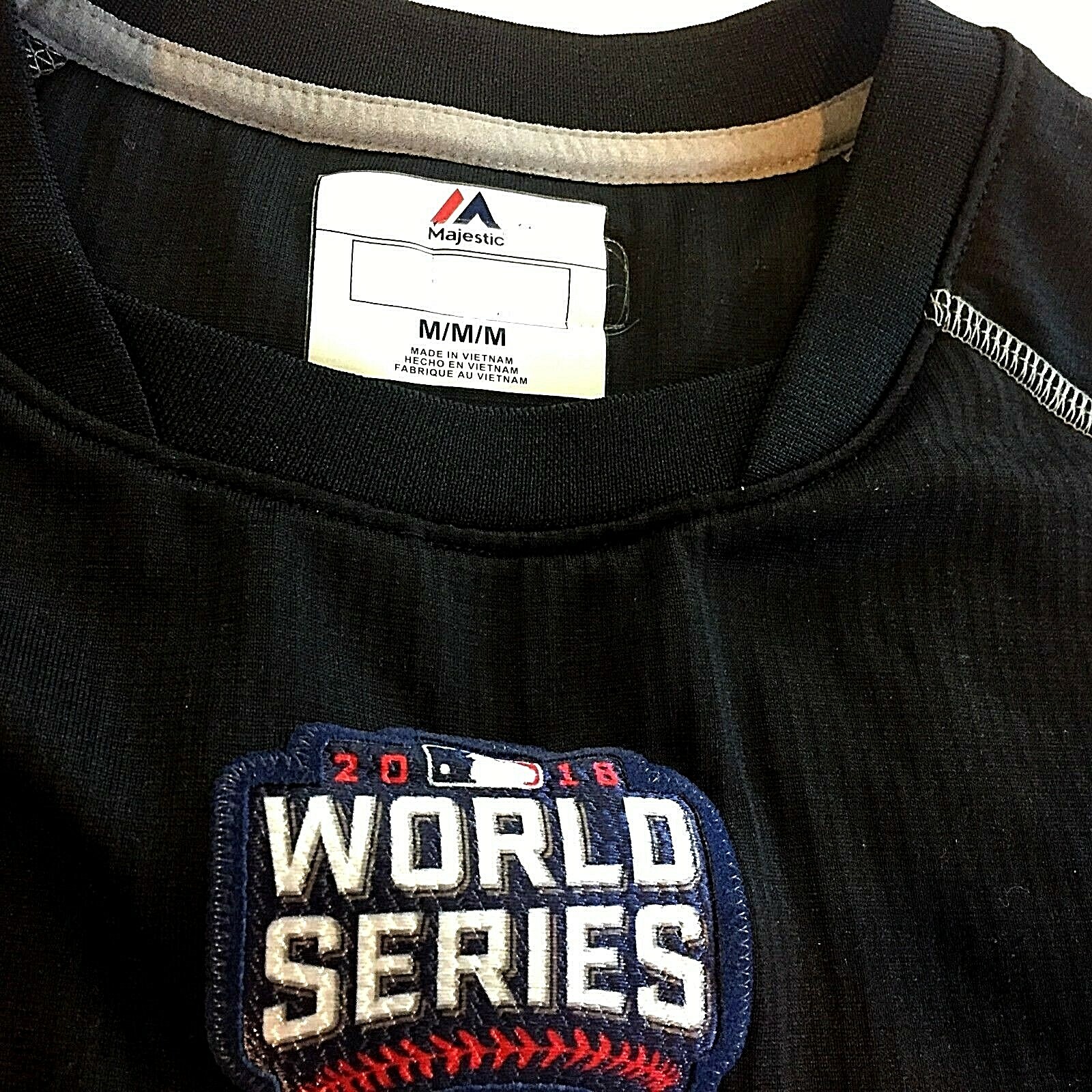 2016 WORLD SERIES Baseball Pullover Jacket Size M… - image 5