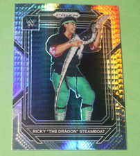 2023 Panini Prizm WWE Ricky “The Dragon” Steamboat Hyper Prizm #144
